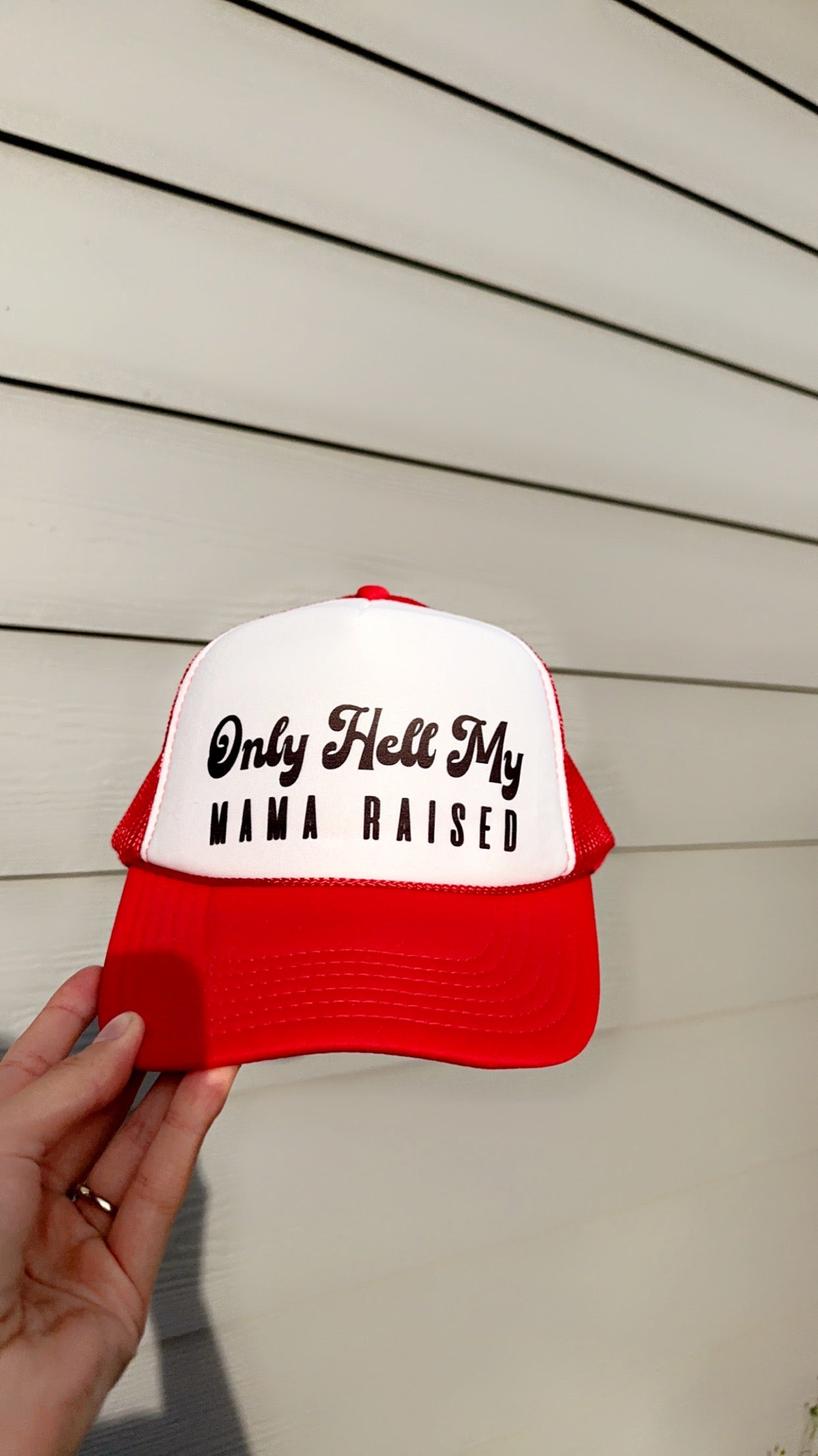 Raisin' Hell Trucker Hat