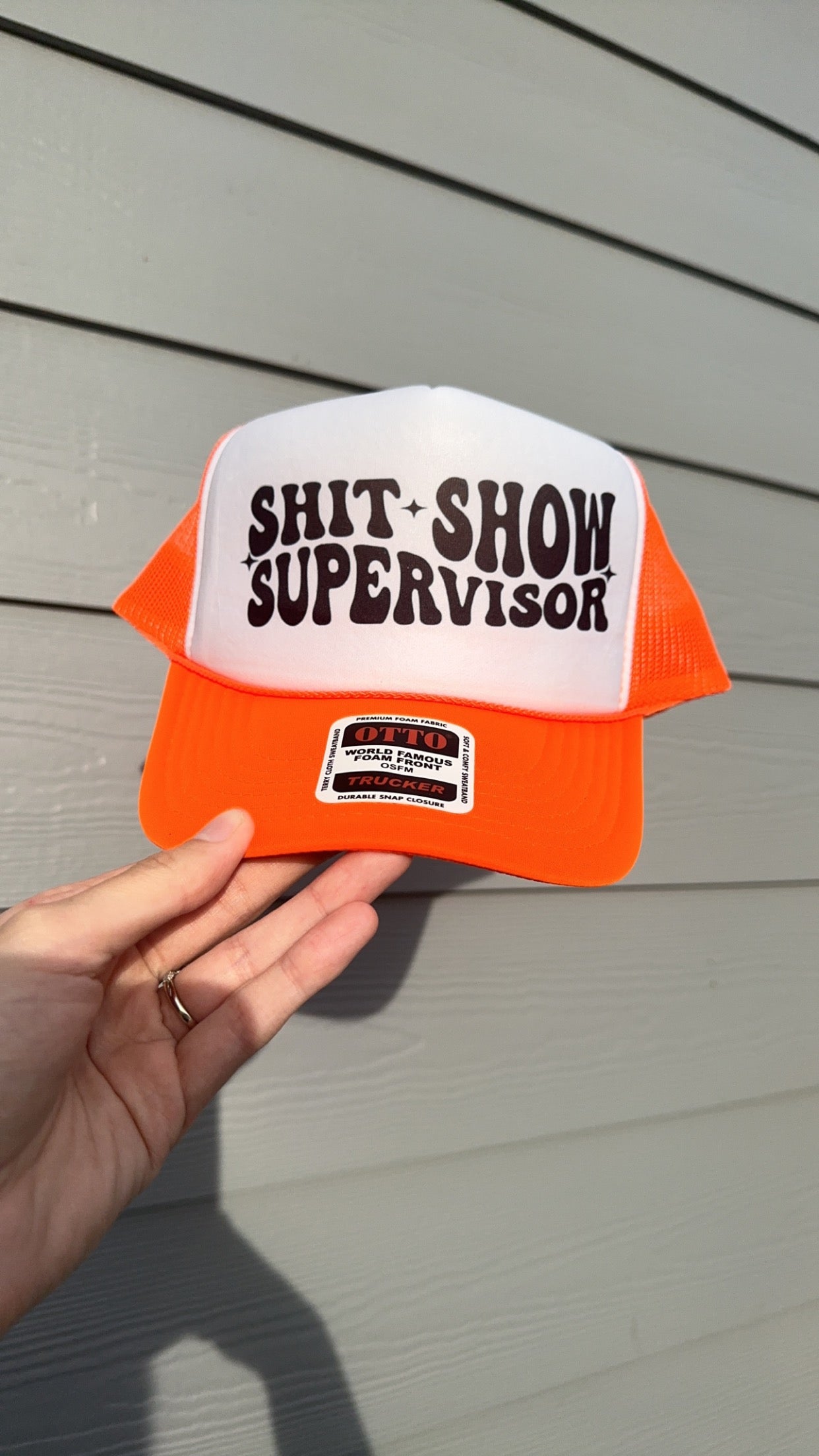 Shit Show Supervisor Trucker Hat