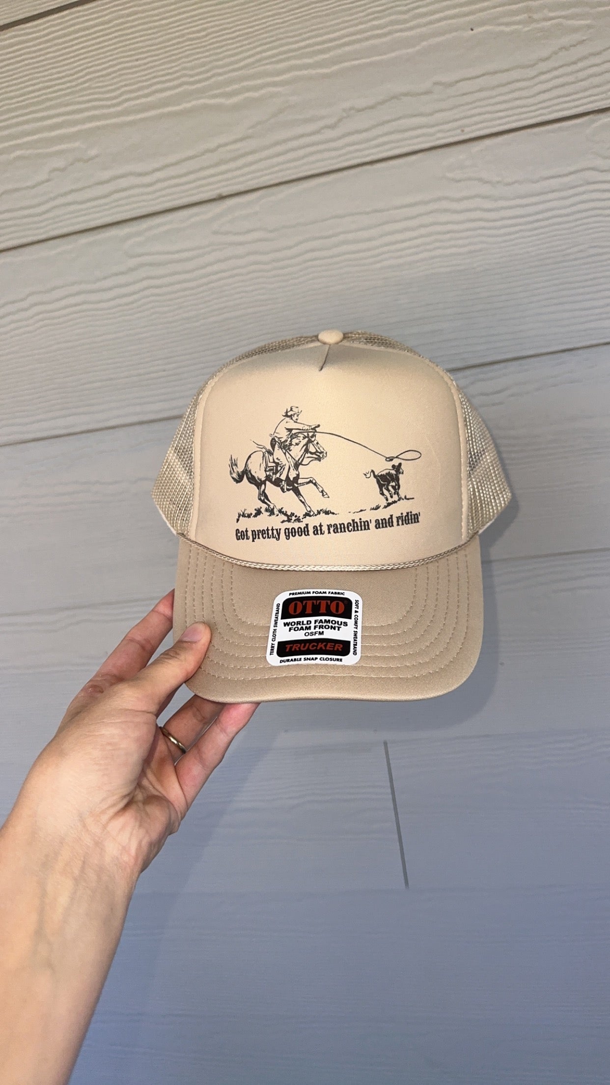 Ranchin' And Ridin' Trucker Hat