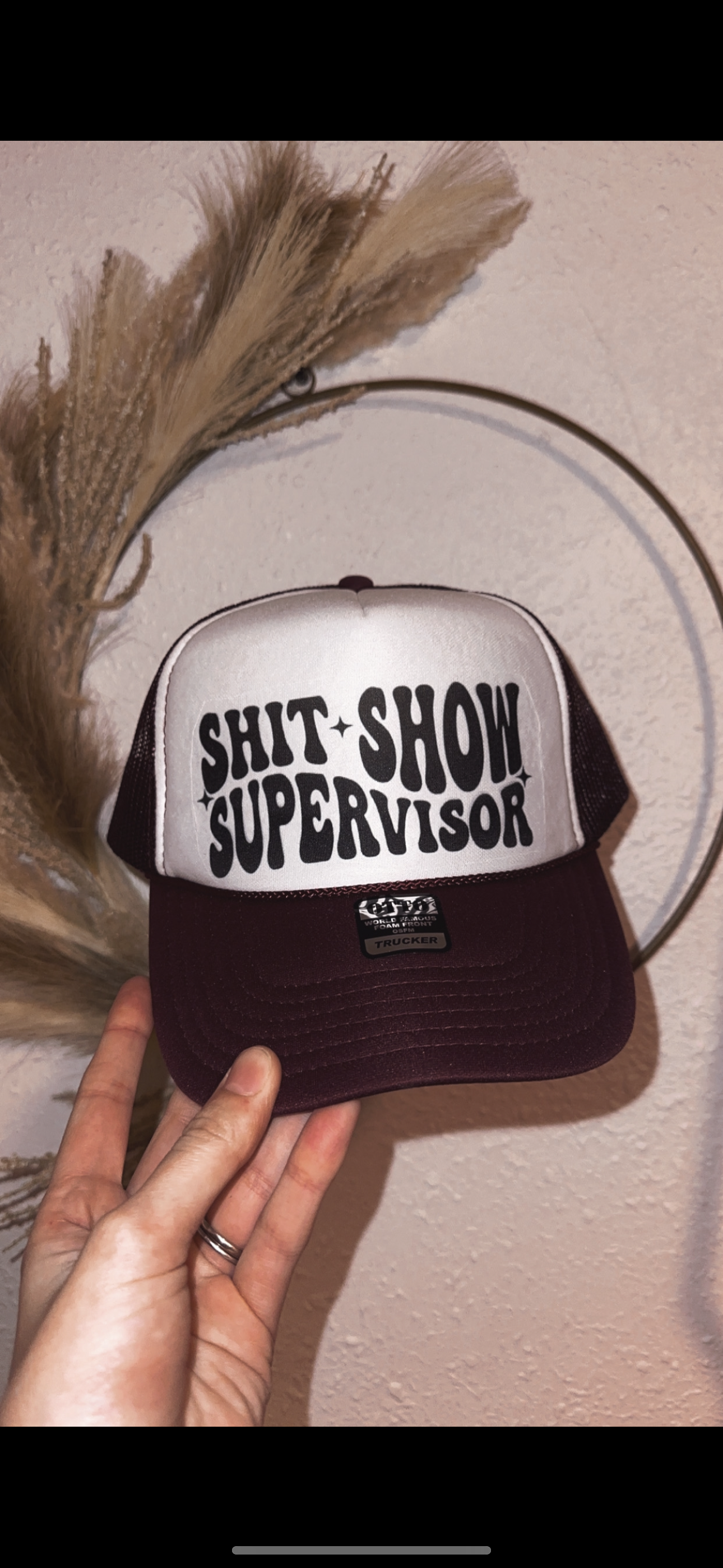 Shit Show Supervisor Trucker Hat