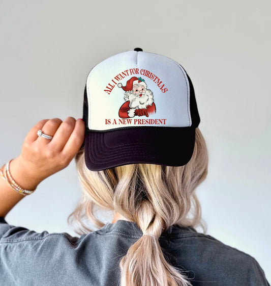 All I want for Christmas Trucker Hat